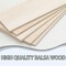 Wood Sheets for Crafts and DIY Projects, 12 x 4 x 1/8 Inches Unfinished Pack of 5 (12 x 4 x 1/8 Inch(5 Pack))